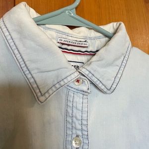 Tommy Hilfiger Fitted Denim Shirt S